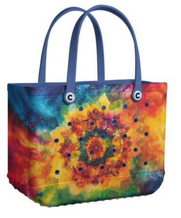 Bucket Tote Bag, Limited Edition Bogg Bag, Beach Bag Blossom Of Radiance