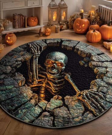 Bone Riser Quilted Round Mat