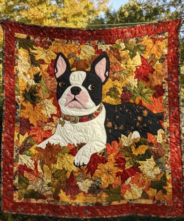 Boston Charm Quilted Blanket