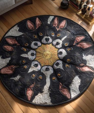 Boston Radiance Quilted Round Mat