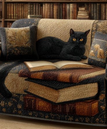 Bound By Stories Quilted Sofa Cover