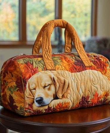 Bright Companion Quilted Duffle Bag - Colorful Quilted Weekender, Travel & Gym Carry-On Overnight Bag for Women