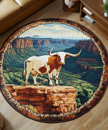 Canyon Guard Quilted Round Mat