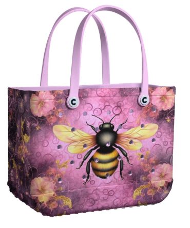 Bucket Tote Bag, Limited Edition Bogg Bag, Beach Bag Celestial Buzz