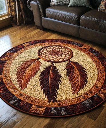 Celestial Dreams Quilted Round Mat