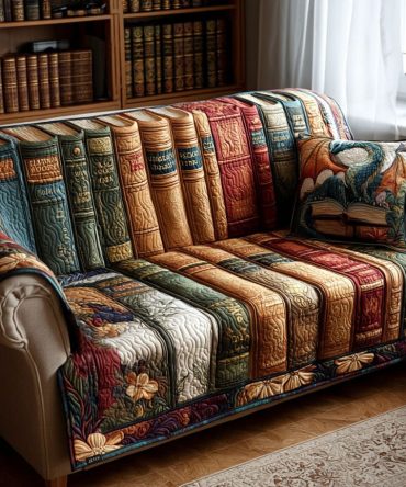 Chapter By Chapter Quilted Sofa Cover