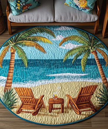 Chill Cove Quilted Round Mat