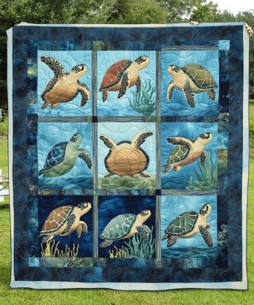 Coastal Bliss Quilted Blanket