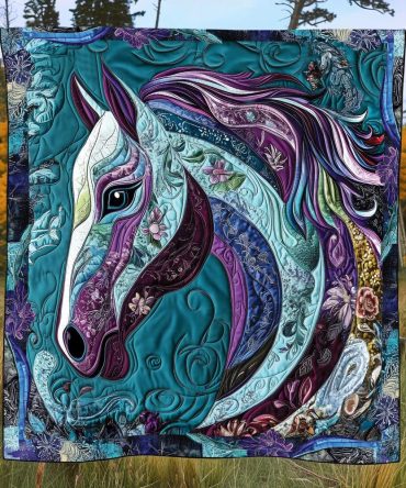 Country Gallop Quilted Blanket