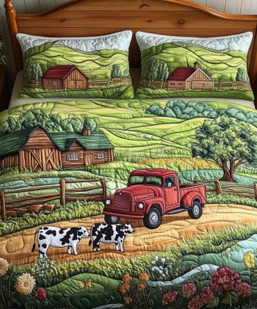 Country Ride 3-Piece Quilted Bedding Set