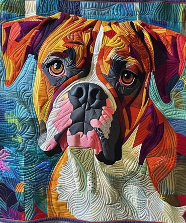 Cozy Boxer Quilted Blanket