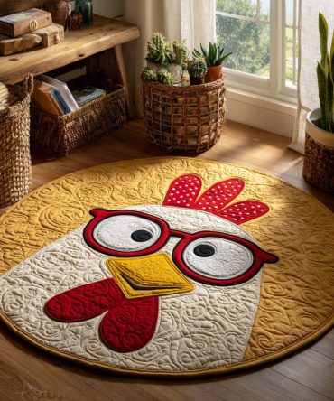 Cozy Coop Quilted Round Mat