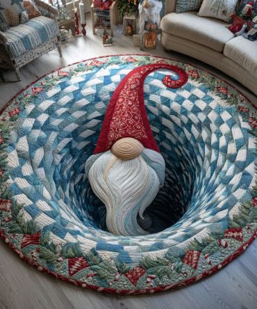 Cozy Eve Quilted Round Mat