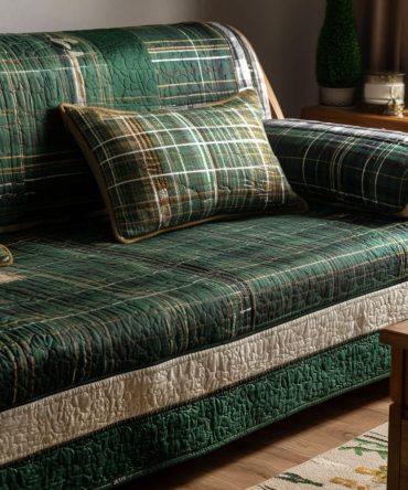 Cozy Hug Quilted Sofa Cover
