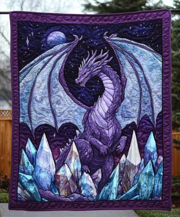 Crystal Claw Quilted Blanket