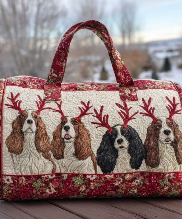 Curious Ears Quilted Duffle Bag