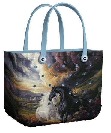 Bucket Tote Bag, Limited Edition Bogg Bag, Beach Bag Wild Contrast