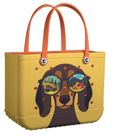 Dachshund Adventure Tote Bag – Stylish, Durable, Perfect For Dog Lovers & Outdoor Fun