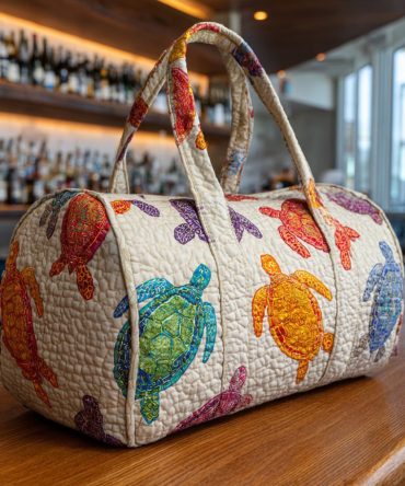 Deep Voyager Quilted Duffle Bag