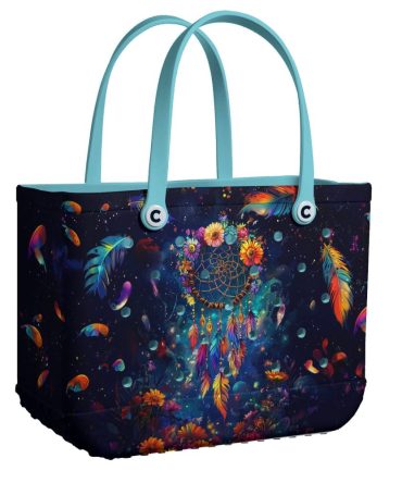 Bucket Tote Bag, Limited Edition Bogg Bag, Beach Bag Dream Weaver