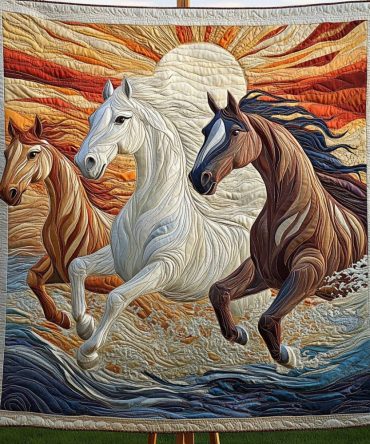 Dream Horse Quilted Blanket