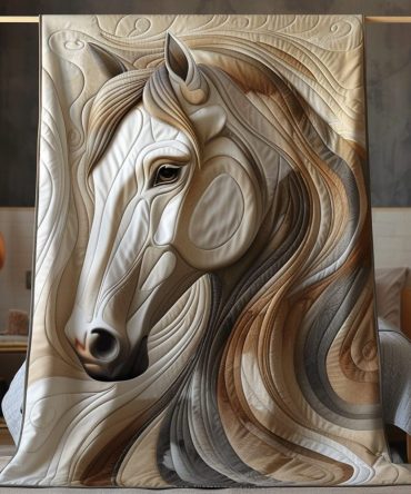 Enchanted Horse Quilted Blanket