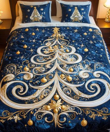 Enchanted Nightfall 3-Piece Quilted Bedding Set