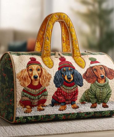 Festive Trio Quilted Duffle Bag