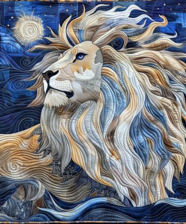 Fierce And Free Quilted Blanket