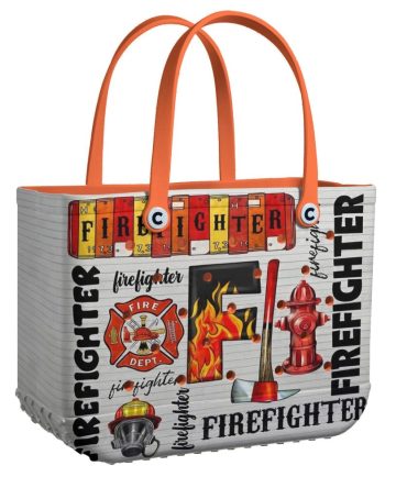 Firefighter-Themed Tote Bag – Durable, Stylish & Perfect Gift For Firefighting Enthusiasts