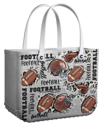 Stylish Football-Themed Tote Bag – Perfect For Game Day & Everyday Use