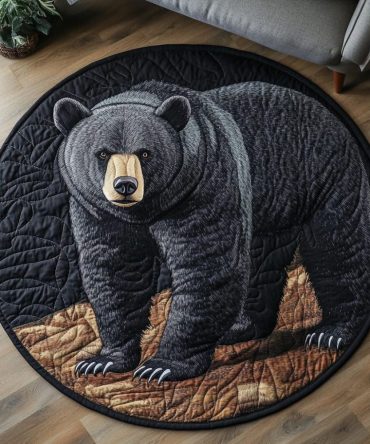 Forest Giants Quilted Round Mat