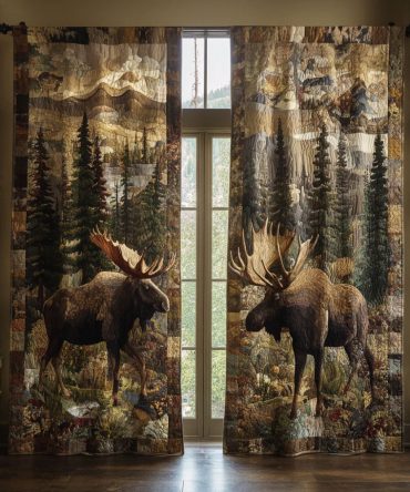 Forest Hideaway Quilted Curtains