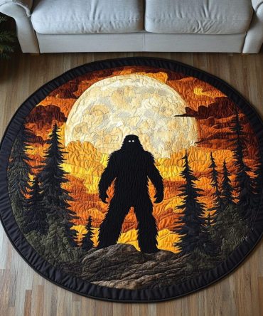 Forest Legend Quilted Round Mat