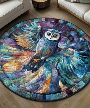 Forest Seer Quilted Round Mat