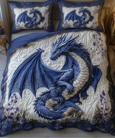 Forest Serenity 3-Piece Quilted Bedding Set