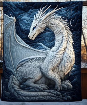 Frosted Majesty Quilted Blanket