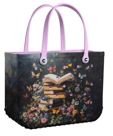 Bucket Tote Bag, Limited Edition Bogg Bag, Beach Bag Garden Of Knowledge