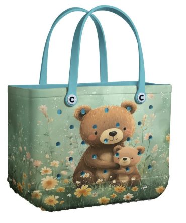 Bucket Tote Bag, Limited Edition Bogg Bag, Beach Bag Bearly Separated
