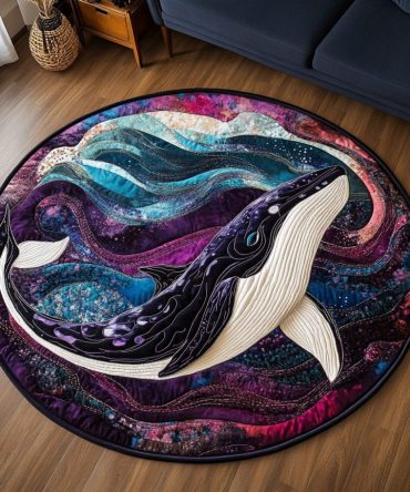 Gentle Voyager Quilted Round Mat