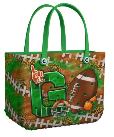Bucket Tote Bag, Limited Edition Bogg Bag, Beach Bag Go For The Score