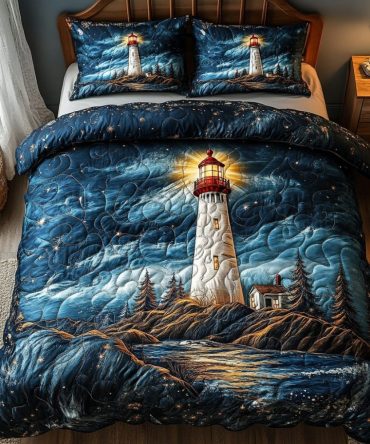 Harbor Light 3-Piece Quilted Bedding Set