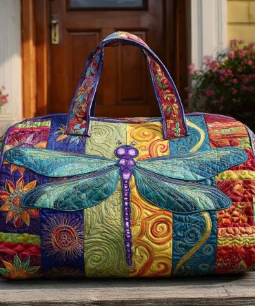 Heirloom Hover Quilted Duffle Bag — Vintage-Inspired Quilted Weekender & Carry-On Travel Bag | Stylish Gym Duffel with Stitched Texture