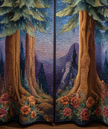 Hidden Grove Quilted Curtains