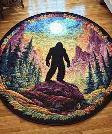 Hidden Legend Quilted Round Mat