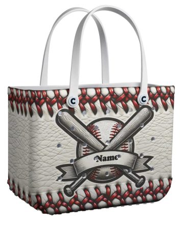 Bucket Tote Bag, Limited Edition Bogg Bag, Beach Bag Home Run Hero