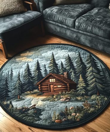 Homestead Charm Quilted Round Mat