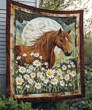 Horse Haven Quilted Blanket