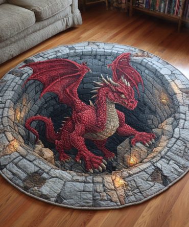 Inferno Guard Quilted Round Mat