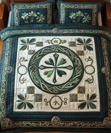 Irish Heritage 3-Piece Quilted Bedding Set